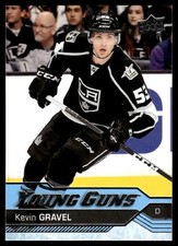 2016-17 Upper Deck Young Guns Kevin Gravel Rookie Los Angeles Kings #474