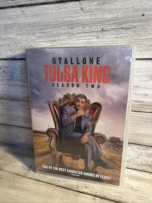 New! Tulsa King Season Two (DVD 2024) Sealed 3-Disc Set Ships Free Stallone