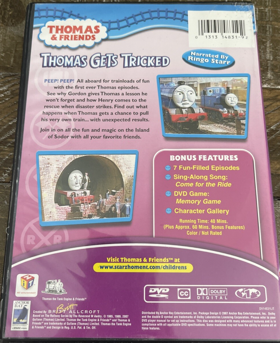 Thomas And Friends Thomas Gets Tricked DVD 13131483192| eBay