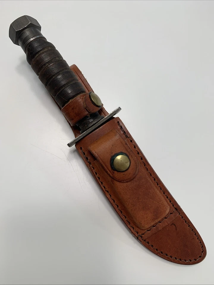 U.S. Jet Pilot Survival Combat Knife ~ Sterile Unmarked Vietnam Era - Image 2 of 4