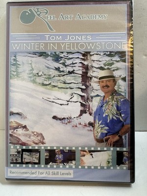 Reel Art Academy Watercolor Training DVD Winter in Yellowstone Tom Jones New