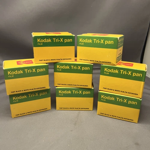 Kodak Tri-X pan TX 135-20 20 Exposure Black & White Expired '82 ‘83. Lot Of 8