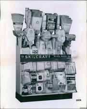 1963 Skilcraft Merchandiser Household Products Cleaning Supplies 8X10 Photo