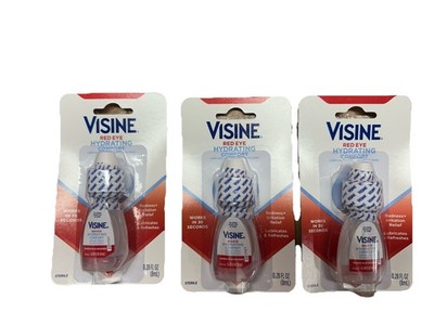 VISINE Redness Relief Hydrating Comfort Eye Drops 0.28 fl oz (8 ml)