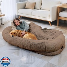 Human Dog Bed - Extra Large Dog Bed for Humans,71''x45''x12''   Giant Cuddle