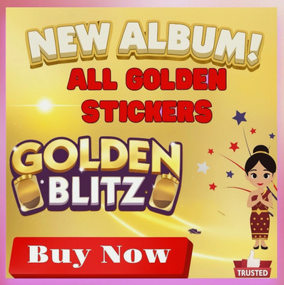 (PARTNERS / GOLD Stickers ) MOGO Stickers 1 - 6  For Monopoly Go   SUPER FAST