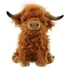 Cow Brown 11 Inch Stuffed Animals Soft Cute Cuddly Plush Toys Kids Fluffy Dolls