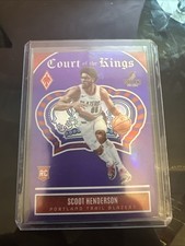 2023-24 Panini Phoenix - Scoot Henderson - Court of the Kings /75 🔥🔥