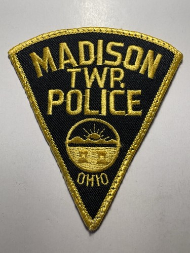 Madison Township Ohio Police Patch