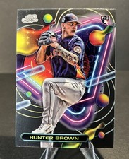 2023 Topps Chrome Cosmic Hunter Brown Rookie Card #196 - Houston Astros ?. rookie card picture