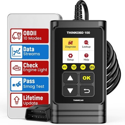 THINKOBD100 OBD2 Car Scanner Check Engine Fault Code Reader Full Functions