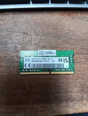   SK hynix 16GB DDR4 3200MHz PC4-3200AA 1Rx8 SODIMM Laptop Ram