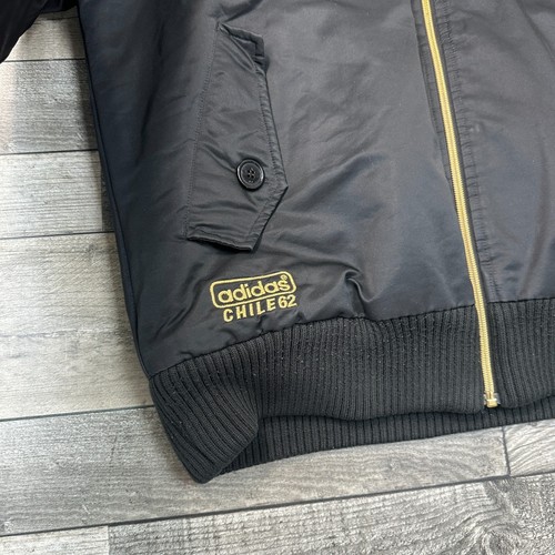 Adidas Chille62 Puffer Jacket 2008 Winter Outdoor Black Mens Large - Picture 4 of 9