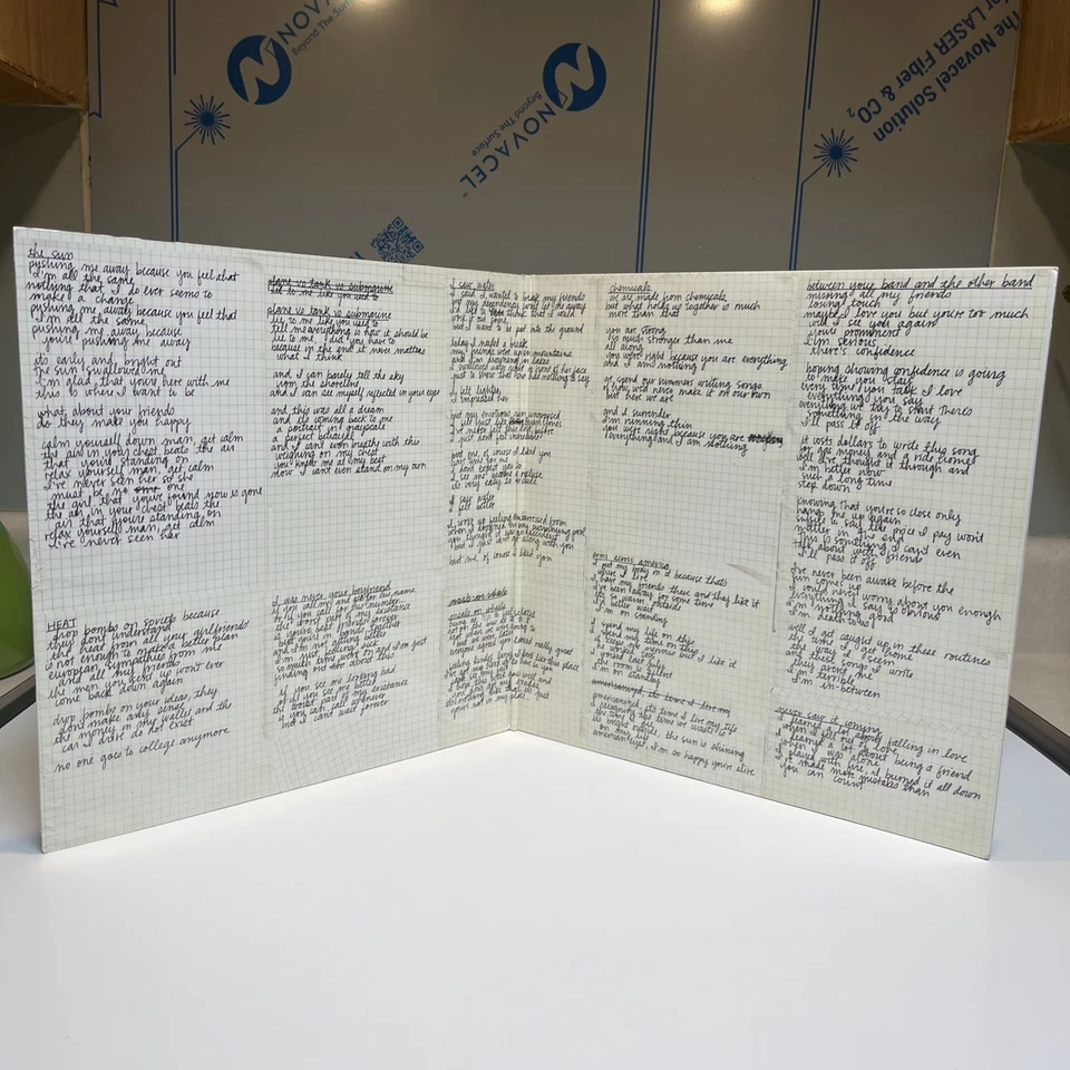 Tigers Jaw одноименная пластинка 2013 RE Orange Starburst Ltd /2000 Emo Rock VG+/VG+ - Изображение 3 из 4