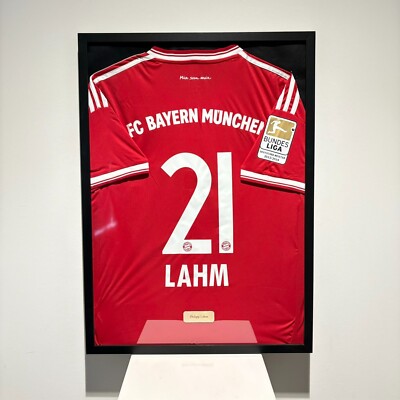 Bayern Munich Philipp Lahm Jersey Framed, Philipp Lahm Shirt