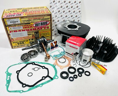 Yamaha Blaster 200 Wiseco Piston Cylinder Hotrods Crank Motor Rebuild Gasket Kit