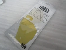 100% Goggles Racecraft Accuri Strata Replacement Lens YELLOW