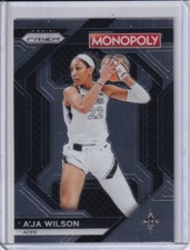 A'ja Wilson - 2024 Panini Prizm Monopoly WNBA - Prizm Skills #WNBA3 - Aces