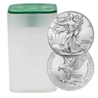 Roll of 20 - 2022 $1 1-oz American Silver Eagle BU