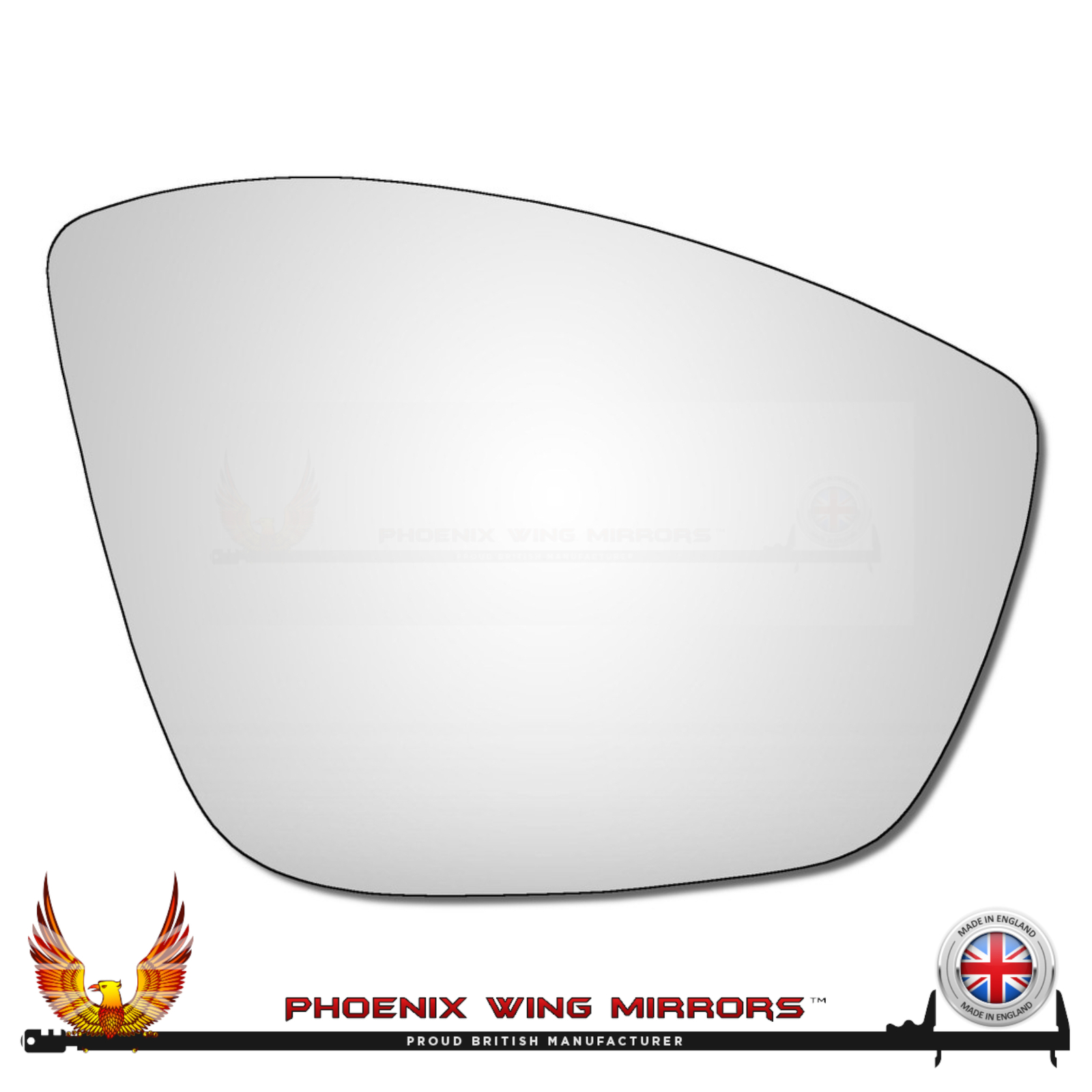 Right Hand Drivers Side DS DS3 Crossback 2019-2024 Convex Wing Door Mirror Glass