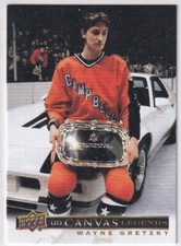 2020-21 SP Signature Legends UD Canvas Legends #C25 Wayne Gretzky - NHL ALL-STAR