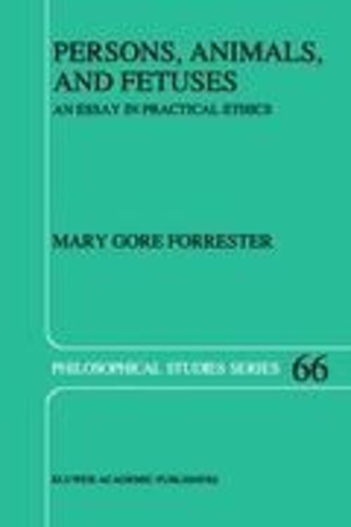 Thumbnail - M. G. Forrester | Persons, Animals, And Fetuses | Buch | Englisch