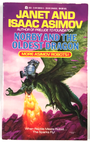 NORBY UND DER ÄLTESTE DRACHE - JANET & ISAAC ASIMOV - 1. PBK. druck - 1993