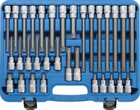 Bgs 32X Ribe Bit Nuss SteckschlüSsel Keilprofil Keil Profil M5-M14 Bits Bitnuss