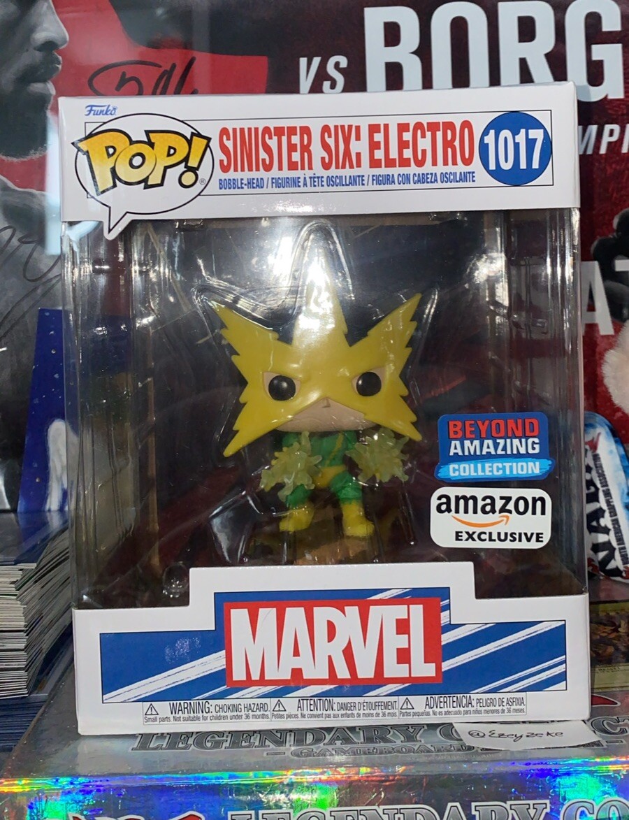 Sale Funko Pop! Deluxe: Marvel - Sinister Six: Electro - Amazon (Exclusive) #1017