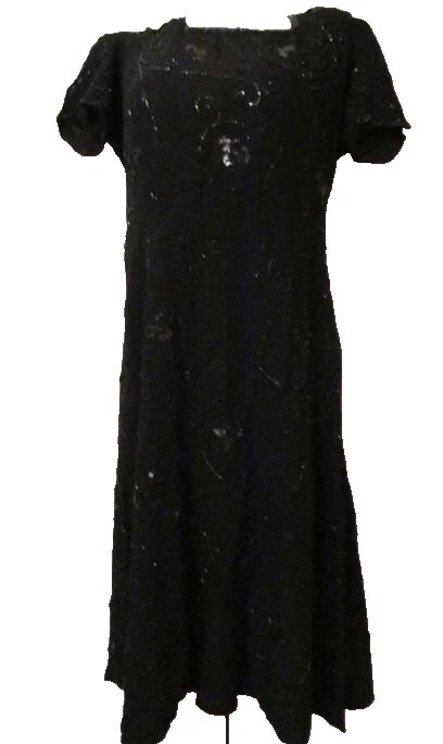 1940s Lentejuelas Ropa, Calzado y Accesorios Vintage