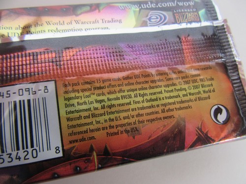 World of Warcraft Fires of Outland Cards, Opened Pack - Picture 6 of 24