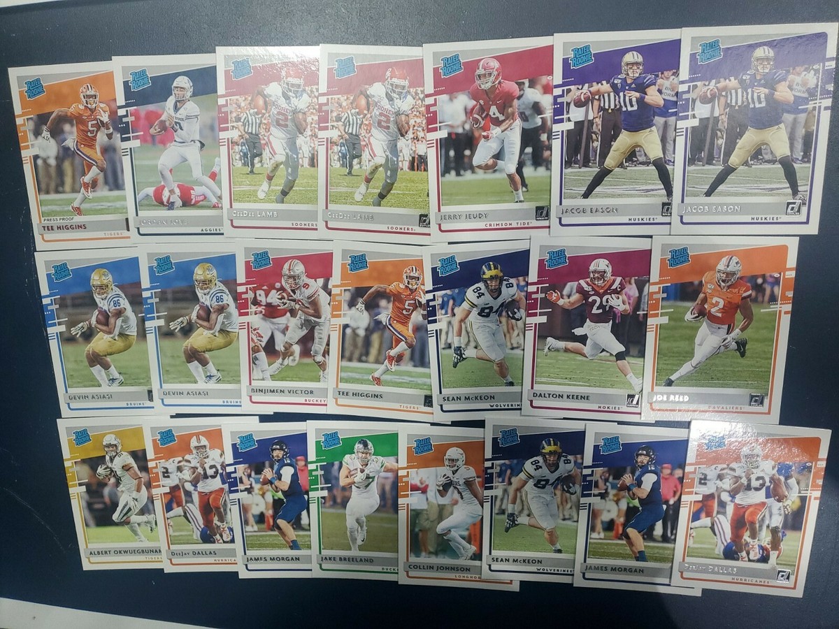 lot 22 2020 Donruss Rated Rookies JORDAN LOVE Ceedee Jeudy lot 22 2020 Donruss Rated Rookies JORDAN LOVE Ceedee Jeudy