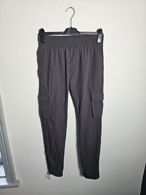 ARNE Cargo Trousers Men's XS Dark Grey Stretch Utility Pants