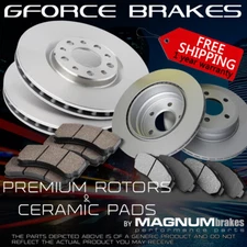 F+R Premium Rotors & Ceramic Pads for 2019-2021 Infiniti Q50 Luxe/Signature/Pure