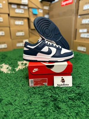 Nike Dunk Low White Navy Valerian Blue DD1391-400 Men's Size