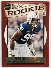 2020 Panini Legacy Yetur Gross-Matos Red 225/299 PANTHERS