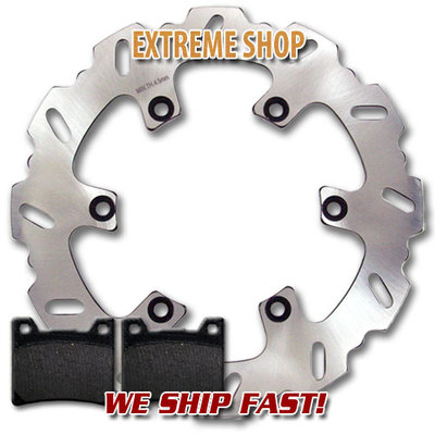 Yamaha Rear Brake Rotor + Pads RD 350 YPVS (1983-1984) RZ 350 & FJ 600 (84-85)