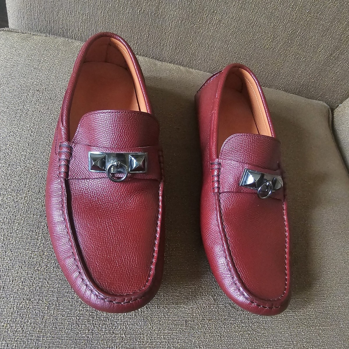Hermes Irving Loafers Size 41 Men display picture 2