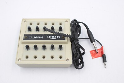 Califone 1210AV-PS Stereo 5ch Headphone Splitter