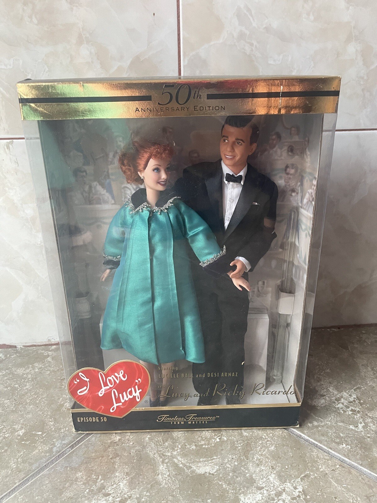 I Love Lucy Barbie Doll Lucy & Ricky Ricardo Episode 50 Lucy Is