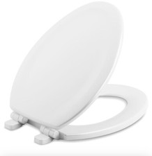 KOHLER 20466-0 Stonewood Elongated Toilet Seat with Quiet-Close Seat 541 