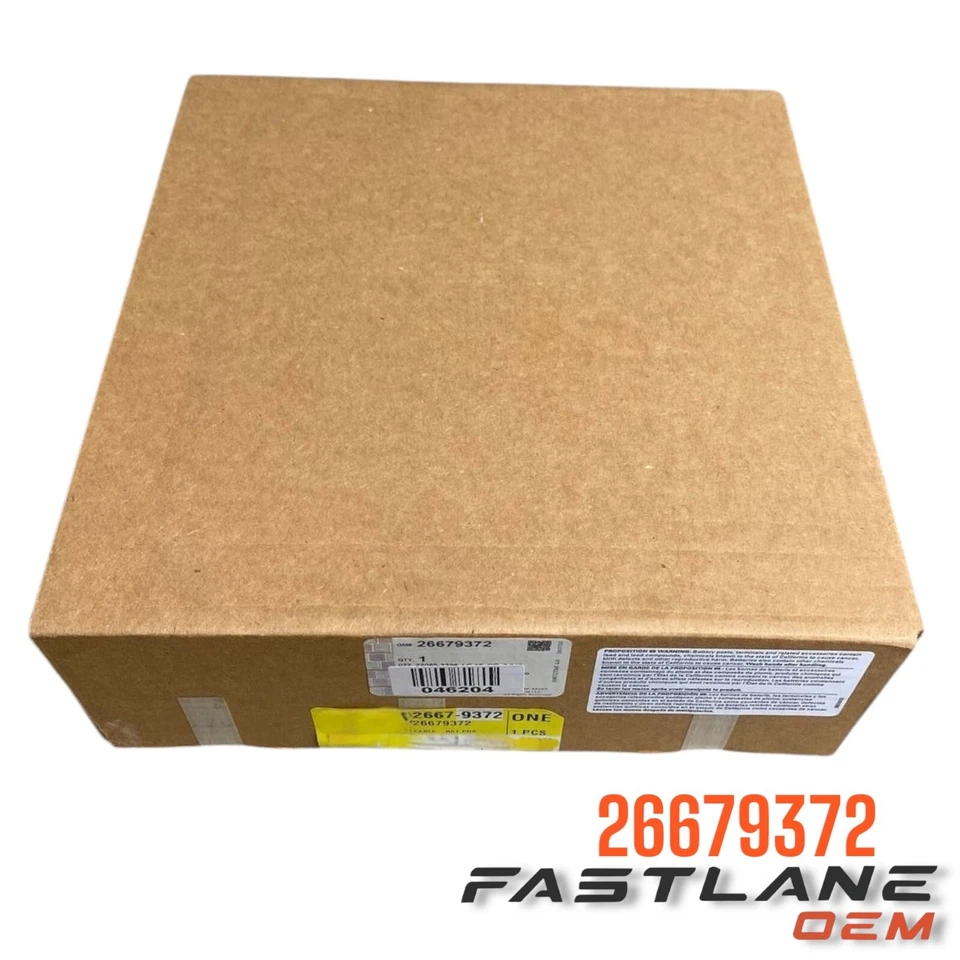 2010-2016 BUICK LACROSSE ПОЛОЖИТЕЛЬНЫЙ И ОТРИЦАТЕЛЬНЫЙ КАБЕЛЬ АККУМУЛЯТОРА НОВЫЙ OEM 26679372 - Изображение 2 из 4