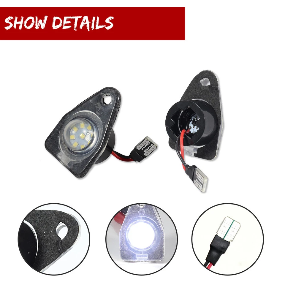 Luzes traseiras de placa de licença LED completo para Ford Expedition Freestar Taurus Navigator - Imagem 4 de 4