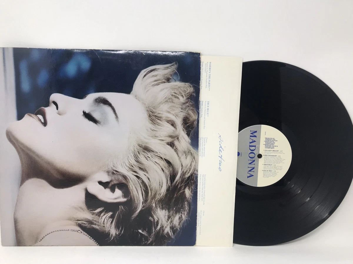 Madonna ‎– True Blue LP Vinyl Record Original Pressing 1986 | eBay