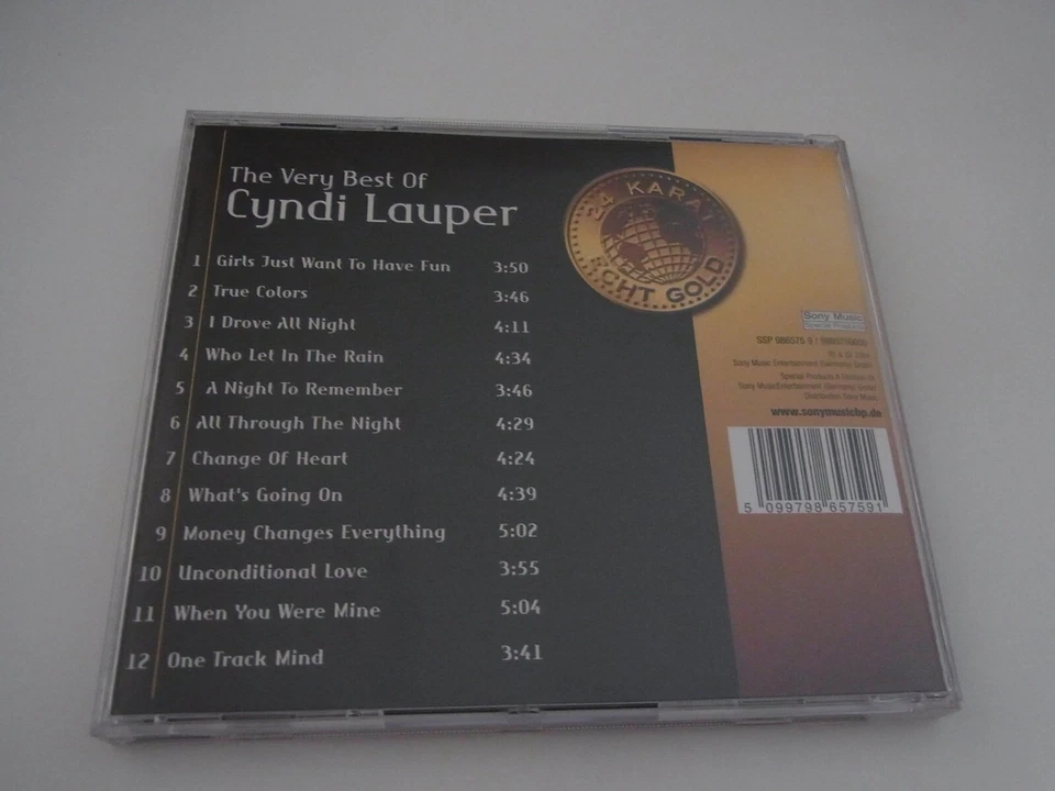 Cyndi Lauper  /  The Very Best of     CD    24 Karat Gold    ( Sony ) - Bild 2 von 3