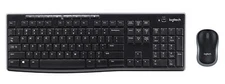 Logitech K270 Wireless Keyboard and M185 Mouse Combo with Nano Receiver