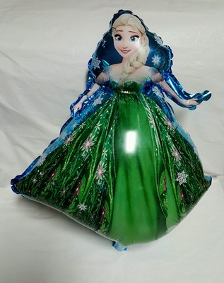 Lot of 4 Disney Frozen Elsa Foil Balloon Birthday 25 Inches 2 Sided Decoration