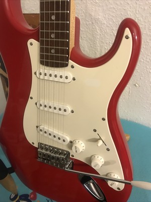 Squier Strat fender guitar 1996 50th Anniversary eBay