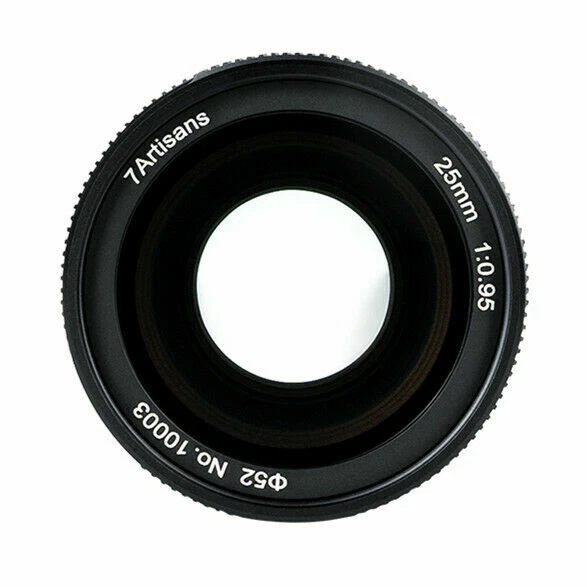 7artisans 25mm F0.95 APS-C Manual Focus Lens for Fujifilm Canon Sony Nikon M43 - Image 4 of 4