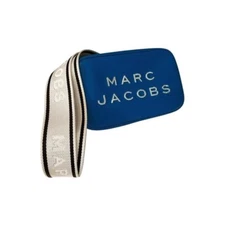 Marc Jacobs Flash Leather Crossbody Bag – Azure Blue